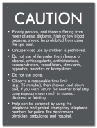 New York Spa Rules Sign