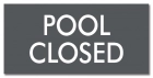 North Carolina Pool Closed Sign
