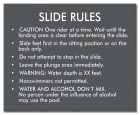 Oregon Slide Rules Sign