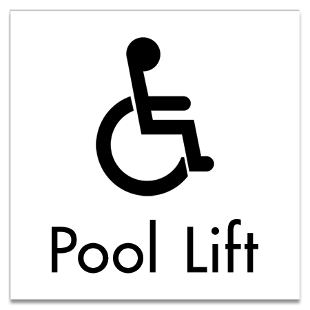Pool Lift w/ISA Symbol