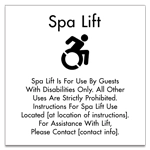 Spa Lift Rules w/Dynamic ISA Symbol