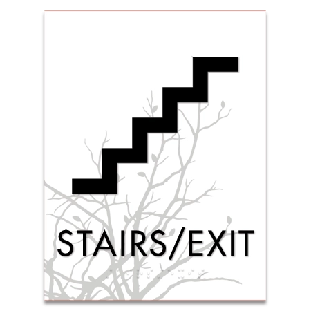 Stairs/Exit Sign