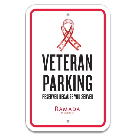 Veteran Parking Sign - Canada