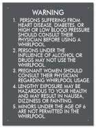 Wisconsin Spa Rules Sign