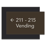 3-Line Directional Sign