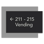 3-Line Directional Sign