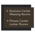 5-Line Directional Sign