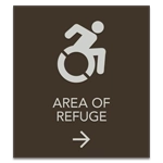 Accessible Direction Sign w/ Dynamic ISA
