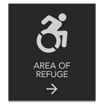 Accessible Direction Sign w/ Dynamic ISA