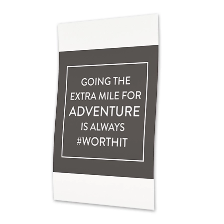 'Adventure' Fabric Banner for Modular Banner Set - For Replacements Only