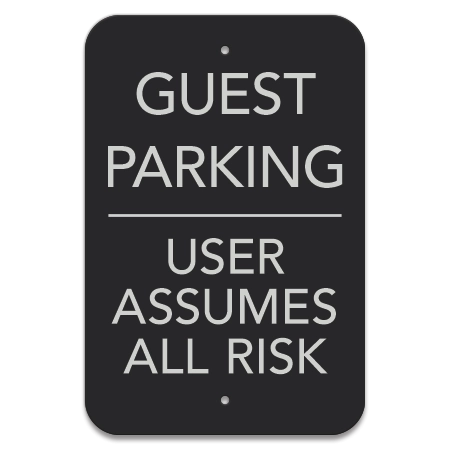 Guest Parking Sign