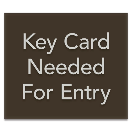 Guest Room Key Card Sign