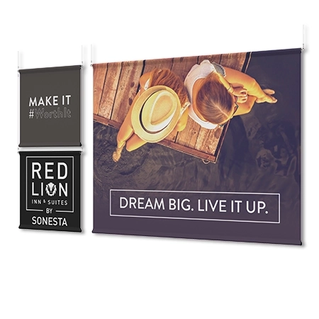 'Make It' Modular Banner Set with Trapeze Bar Hanging Mount