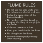 Minnesota Flume Rules Sign
