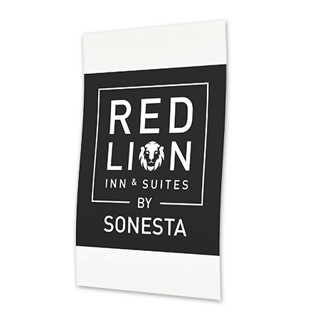 Red Lion Hotels Logo Fabric Banner for Modular Banner Set - For Replacements Only