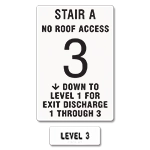 Stairwell ID - Outside NYC 3 Floors or Less