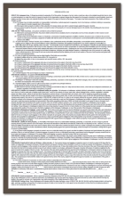 State Law Card and Holder