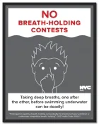 State Pool Sign - Pool Rules - New York City Compliant