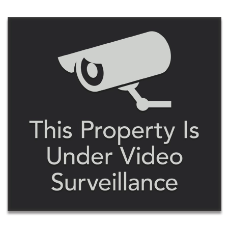 This Property is Under Video Surveillance