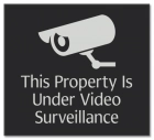 Video Surveillance Sign - Acrylic