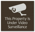 Video Surveillance Sign - Acrylic