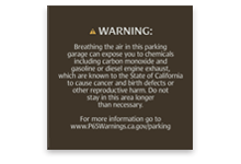 enclosed parking facilities