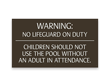 Pool/Spa Signs
