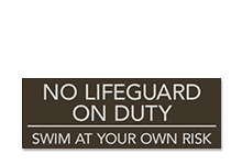 Pool/Spa Signs