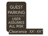 Brand Parking Signs