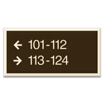 2-Line Directional Sign