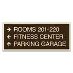 3-Line Directional Sign