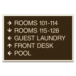 5-Line Directional Sign