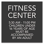 8-Line Common Room Sign