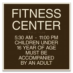 8-Line Common Room Sign