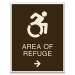 Accessible Direction Sign w/ Dynamic ISA