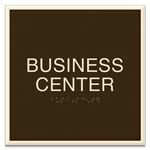 Business Center Sign