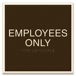 Employees Only Sign