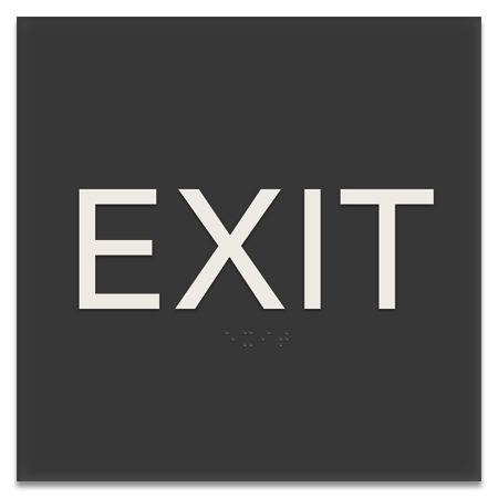 Exit Egress Sign - CA Compliant