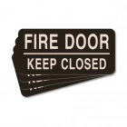 Fire Door - Keep Closed Label - 4 Pack