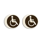 ISA Sign - Symbol Only - 8 pack