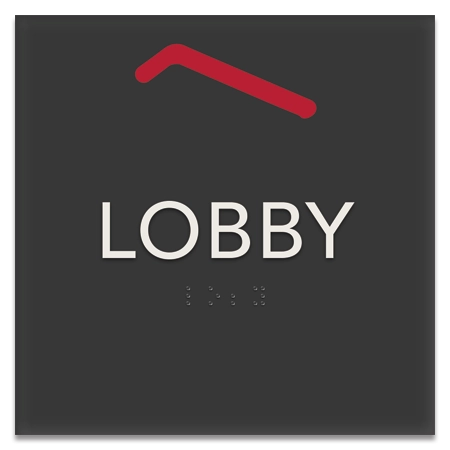 Lobby Room Sign