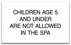 Montana No Children Allowed In Spa Sign