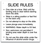 Montana Slide Rules Sign