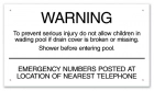 North Carolina Wading Pool Rules Sign