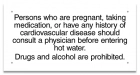 Oklahoma Spa Warning Sign