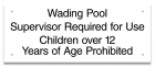Oklahoma Wading Pool Rules Sign