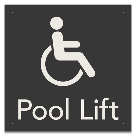 Pool Lift w/ISA Symbol