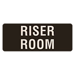 Riser Room Label