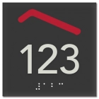 Room Number Sign