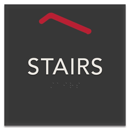 Stairs Room Sign